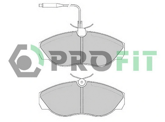 Kit de plaquettes de frein, frein à disque PROFIT 5000-0967 C