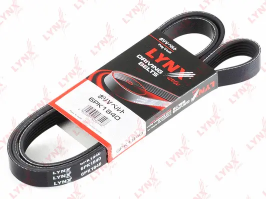 Courroie trapézoïdale à nervures LYNXAUTO 6PK1840