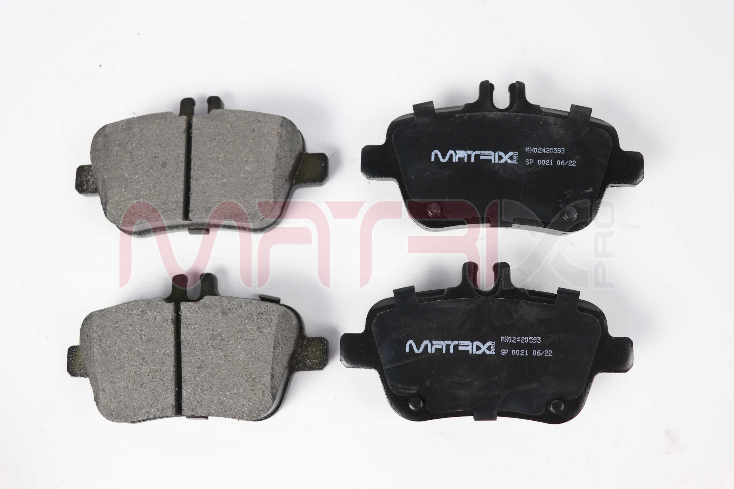 Kit de plaquettes de frein, frein à disque MATRIX PRO MX02420593