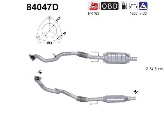 Catalyseur AS 84047D
