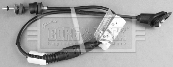 Tirette à câble, commande d'embrayage BORG & BECK BKC2067