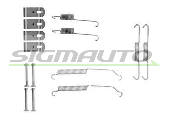 Kit d'accessoires, mâchoire de frein SIGMAUTO SK0015