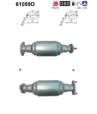 Catalyseur AS 61059D