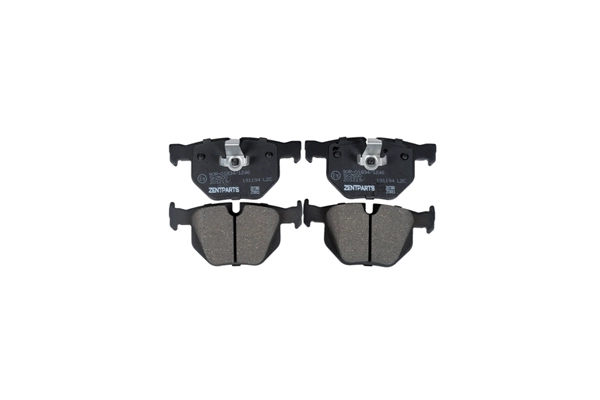 Kit de plaquettes de frein, frein à disque ZentParts Z07380