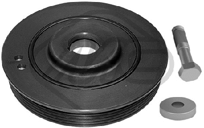 Kit de poulies, vilebrequin Metalcaucho 16000