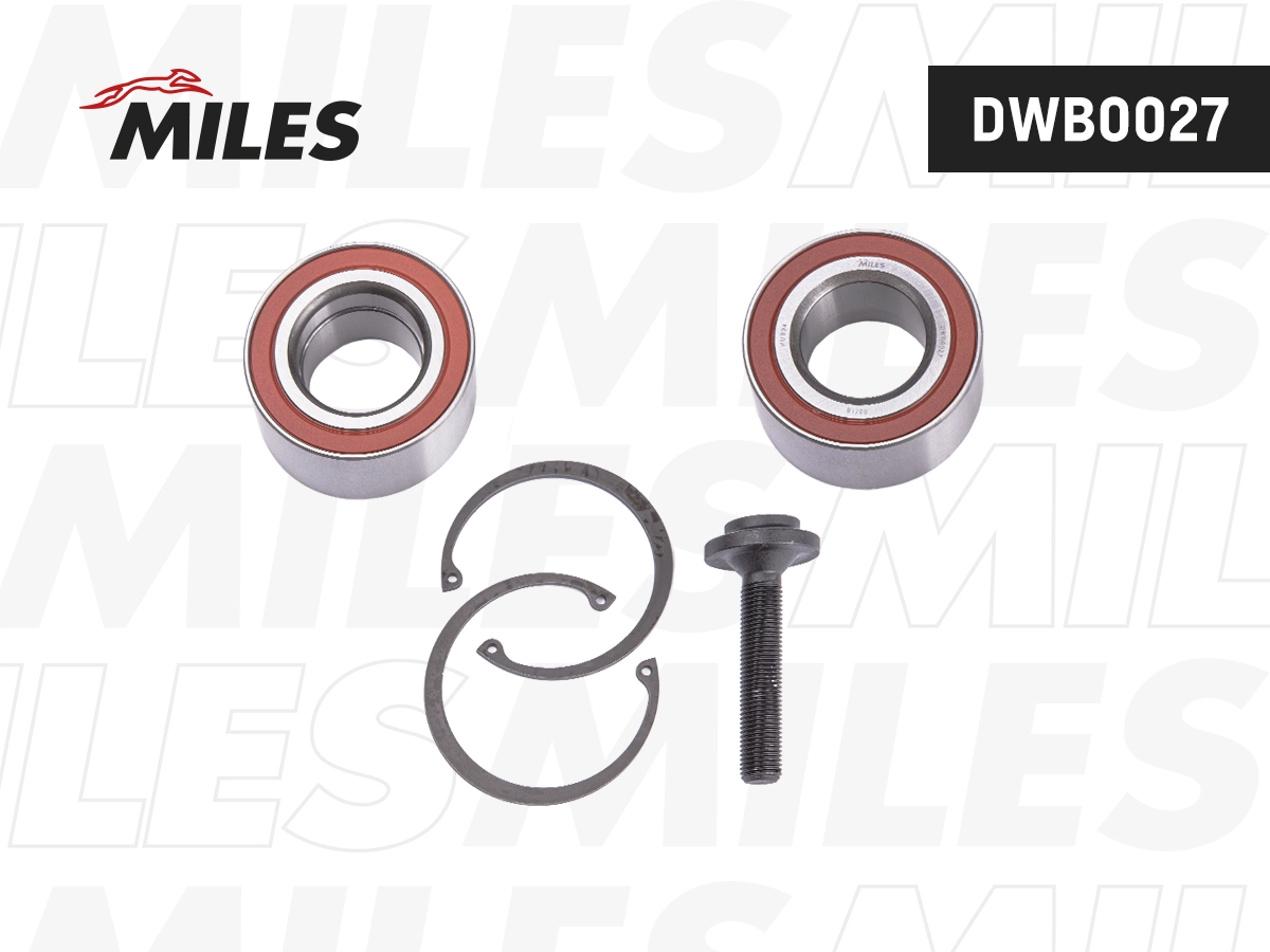 Kit de roulements de roue MILES DWB0027