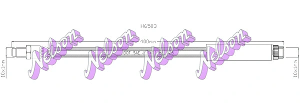 Flexible de frein KAWE H6503
