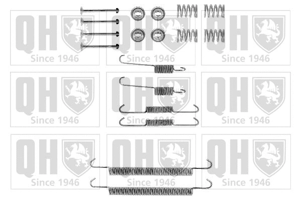 Kit d'accessoires, mâchoire de frein QUINTON HAZELL BFK403