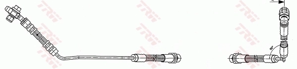 Flexible de frein TRW PHD490