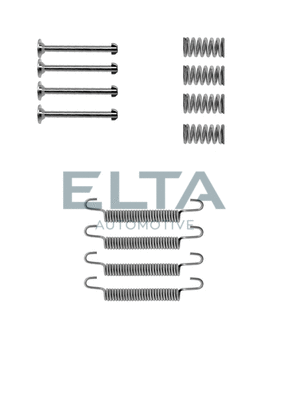 Kit d'accessoires, mâchoires de frein de stationnement ELTA AUTOMOTIVE EA8075