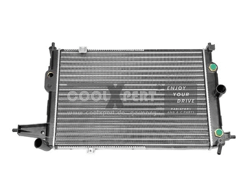Radiateur, refroidissement du moteur BBR Automotive 006-60-01808