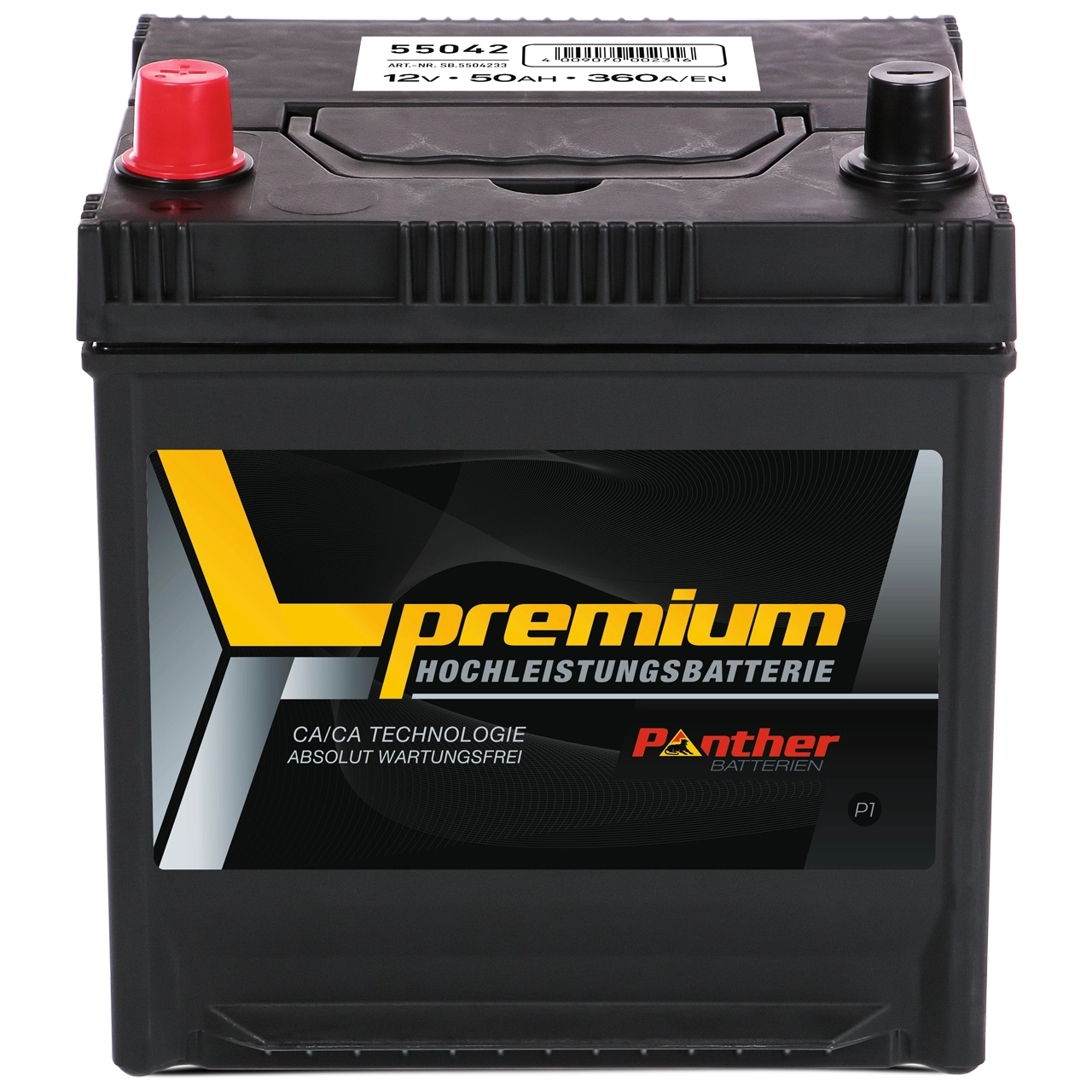 Batterie de démarrage PANTHER-BATTERIEN SB.5504233
