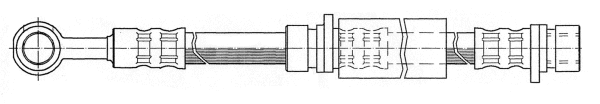 Flexible de frein CEF 511763