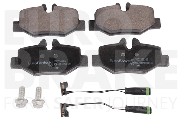 Kit de plaquettes de frein, frein à disque EUROBRAKE 5502223352