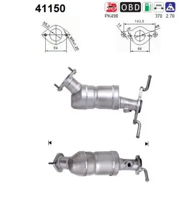 Catalyseur AS 41150