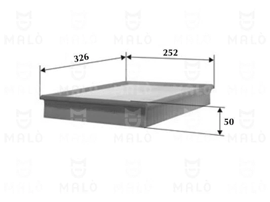 Filtre à air AKRON-MALÒ 1500477