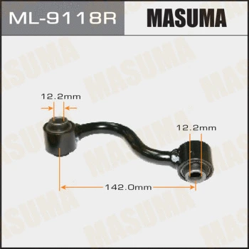 Entretoise/tige, stabilisateur MASUMA ML-9118R