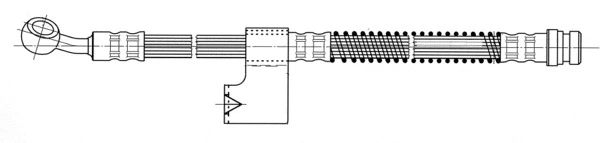 Flexible de frein CEF 512477