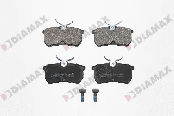 Kit de plaquettes de frein, frein à disque DIAMAX N09944