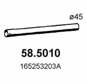 Tuyau d'échappement ASSO 58.5010