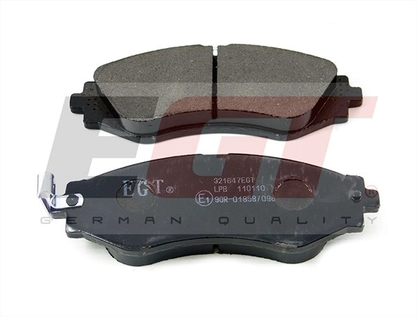 Kit de plaquettes de frein, frein à disque EGT 321647EGT
