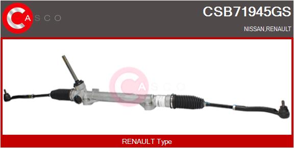 Crémaillère de direction CASCO CSB71945GS