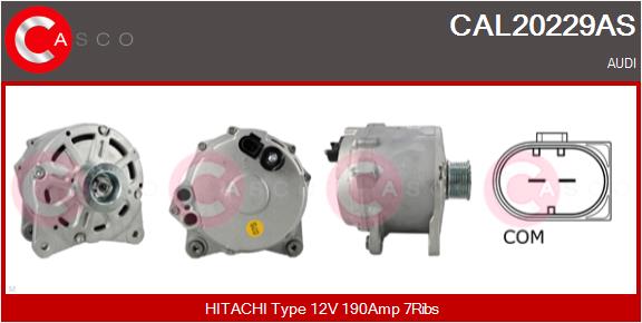 Alternateur CASCO CAL20229AS