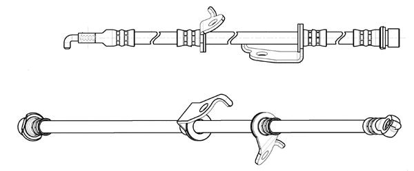 Flexible de frein CEF 512998