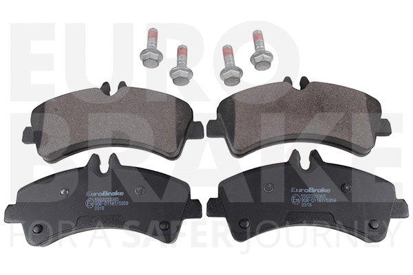 Kit de plaquettes de frein, frein à disque EUROBRAKE 5502223365