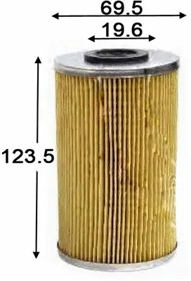 Filtre à carburant JS ASAKASHI FE1006