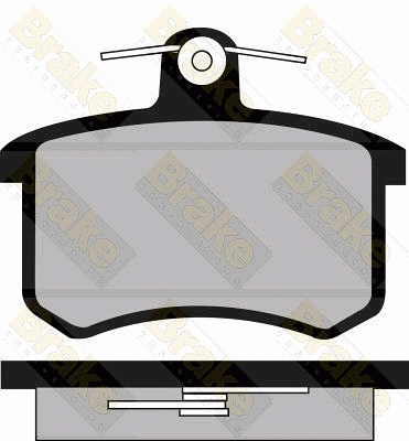 Kit de plaquettes de frein, frein à disque Brake ENGINEERING PA402