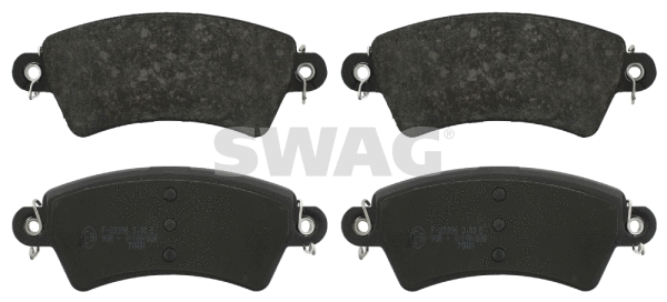 Kit de plaquettes de frein, frein à disque SWAG 62 91 6364