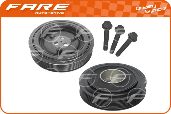 Kit de poulies, vilebrequin FARE SA 5036C