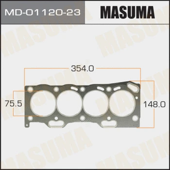 Joint, culasse MASUMA MD-01120-23