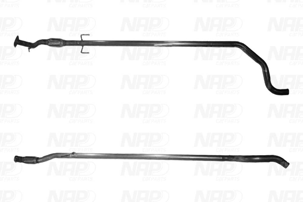 Tuyau d'échappement NAP carPARTS CAC10593