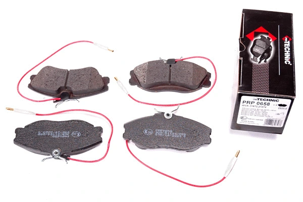 Kit de plaquettes de frein, frein à disque PROTECHNIC PRP0658