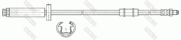 Flexible de frein GIRLING 9002214