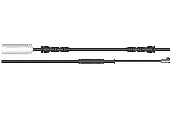Contact d'avertissement, usure des plaquettes de frein RAICAM KS0098