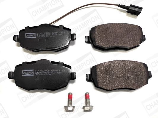 Kit de plaquettes de frein, frein à disque CHAMPION 573211CH
