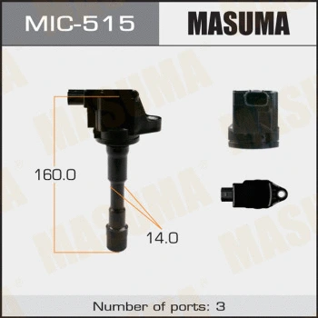 Bobine d'allumage MASUMA MIC-515