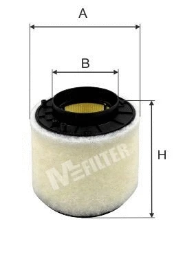 Filtre à air MFILTER A 8104