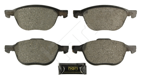 Kit de plaquettes de frein, frein à disque HART 248 959