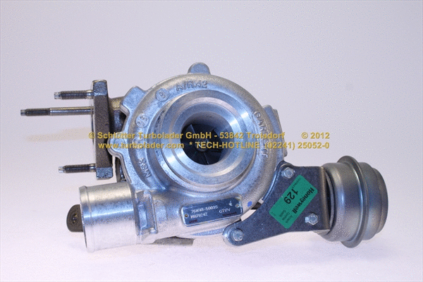 Turbocompresseur, suralimentation SCHLÜTTER TURBOLADER 172-12450