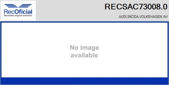 Compresseur, climatisation RECOFICIAL RECSAC73008.0