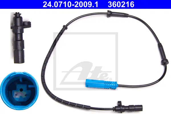 Capteur, vitesse de roue ATE-APAC 24.0710-2009.1