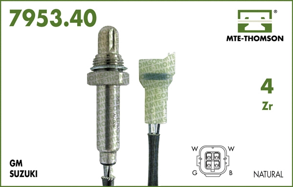 Sonde lambda MTE-THOMSON 7953.40.033