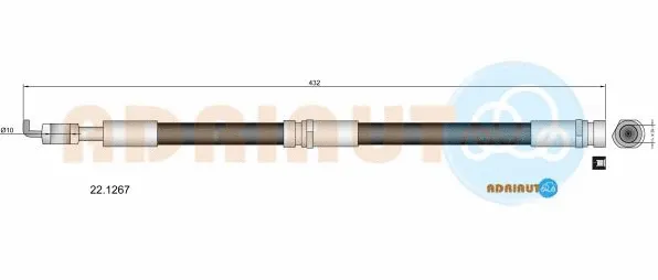 Flexible de frein ADRIAUTO 22.1267