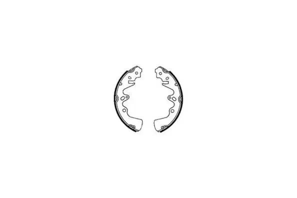 Jeu de mâchoires de frein E.T.F. 09-0331