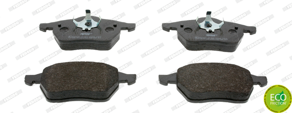 Kit de plaquettes de frein, frein à disque FERODO FDB1055