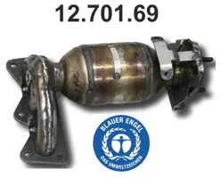 Catalyseur en coude EBERSPÄCHER 12.701.69